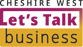 Cheshire West Let's Talk Business Logo